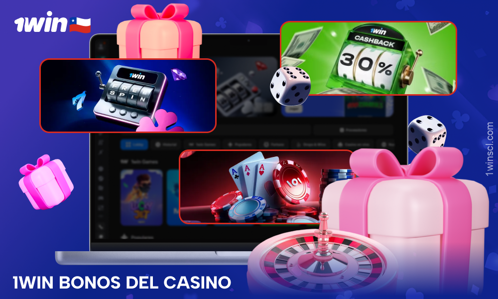 1win casino en Chile ofrece bonos como cashback y giros gratis